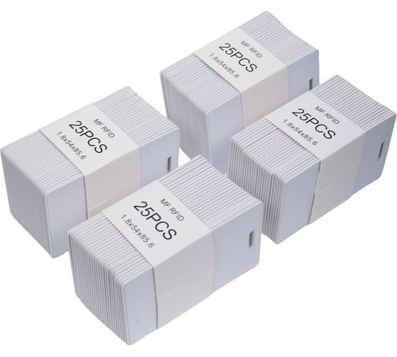 Изображение товара Карта доступа Smartec ST-PC010MF Mifare 100 шт. 6001602