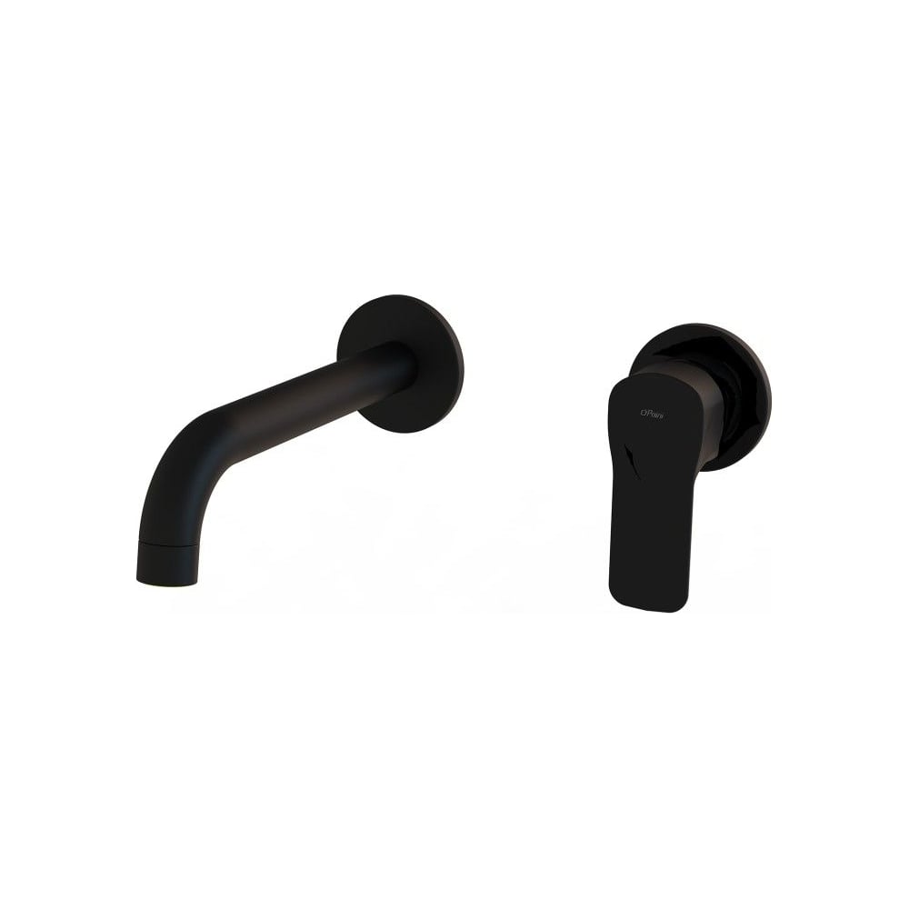 Изображение товара Встраиваемый смеситель Paini Viva Style черный матовый 32555 для умывальника