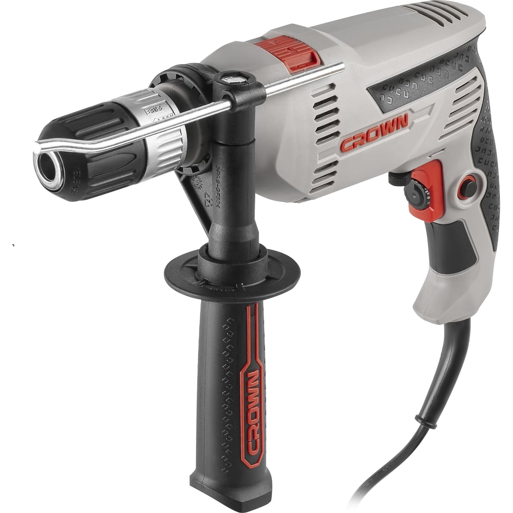 Изображение товара Профессиональная ударная дрель Crown CT10129C 750 Вт для бетонa дерева и металла