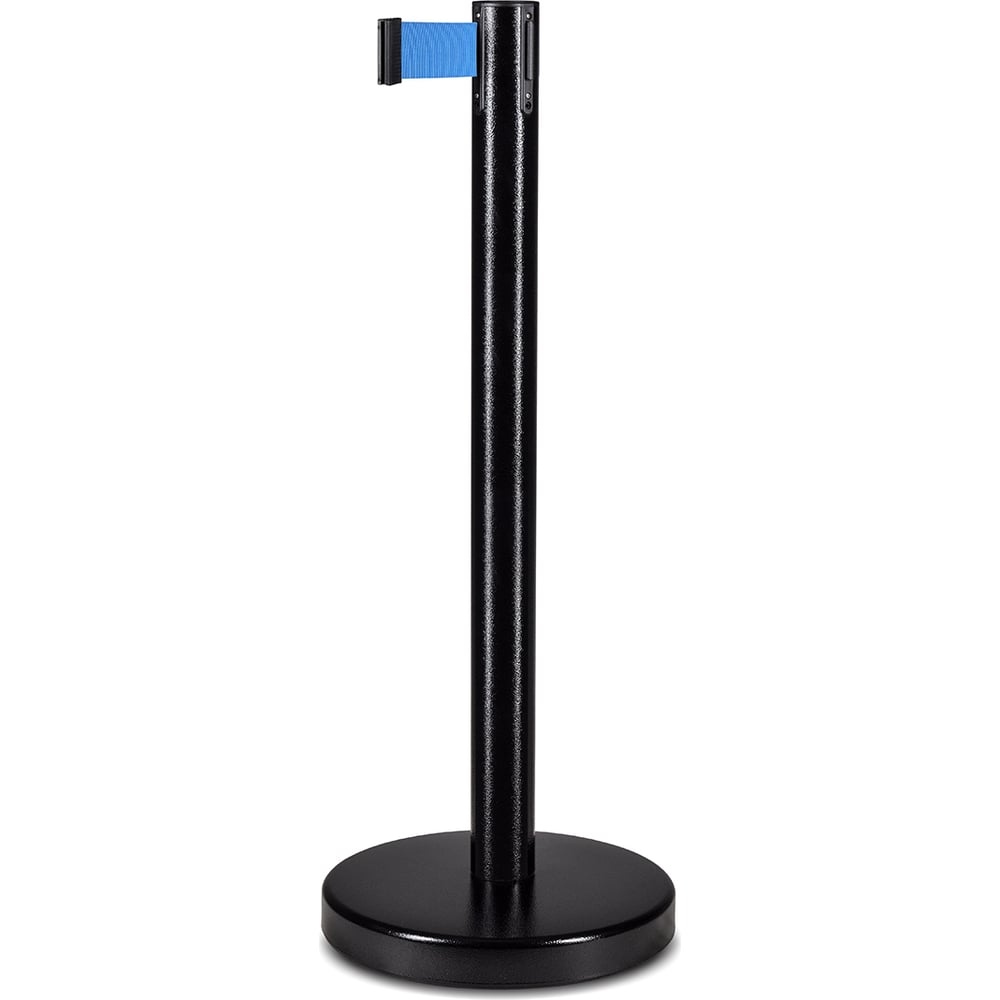 Изображение товара Стойка ограждения RUSBARRIER с лентой 3 м BSLN-326333 BLACK lt/blue