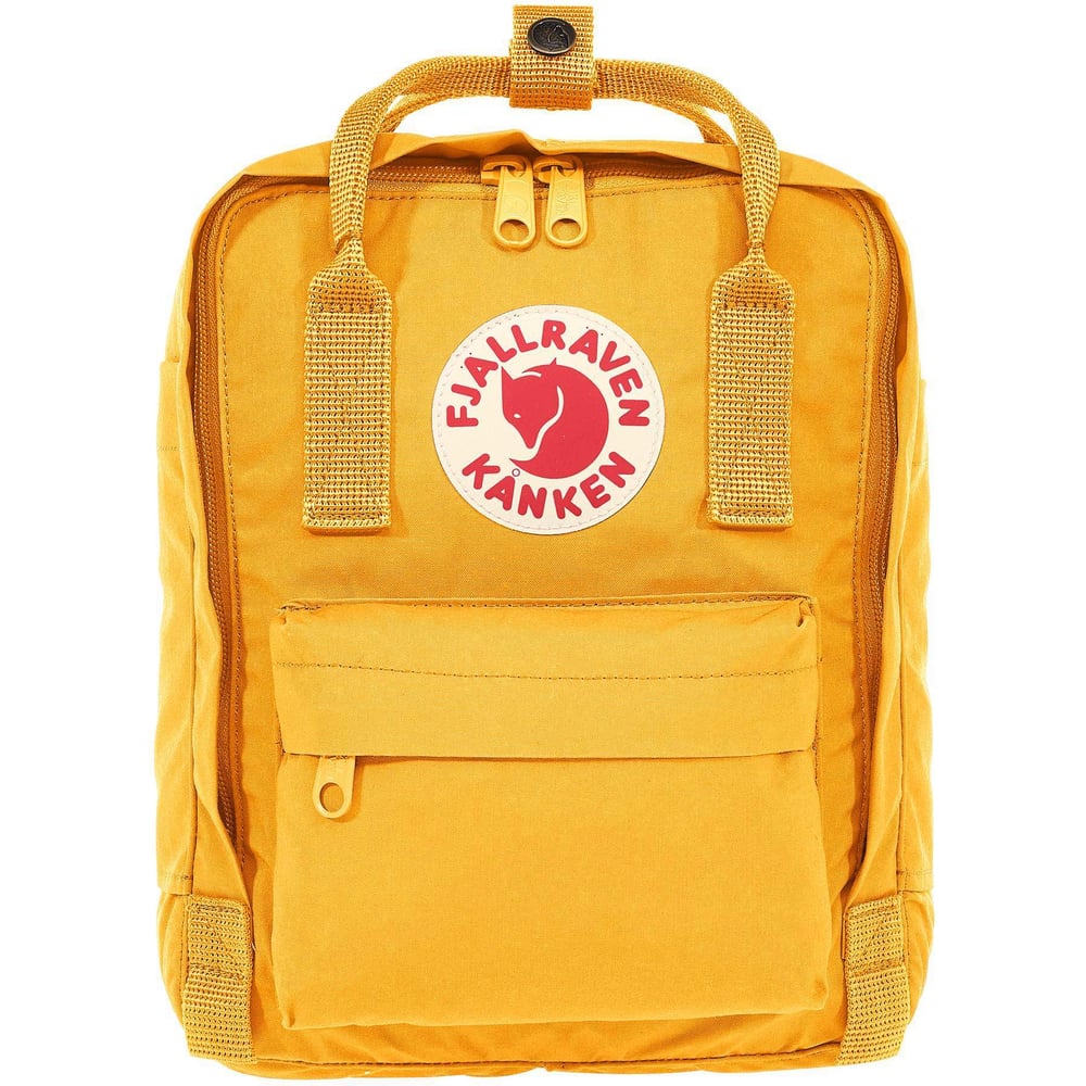 фото Рюкзак fjallraven kanken mini ярко-желтый, 20х13х29 см, 7 л f23561-141