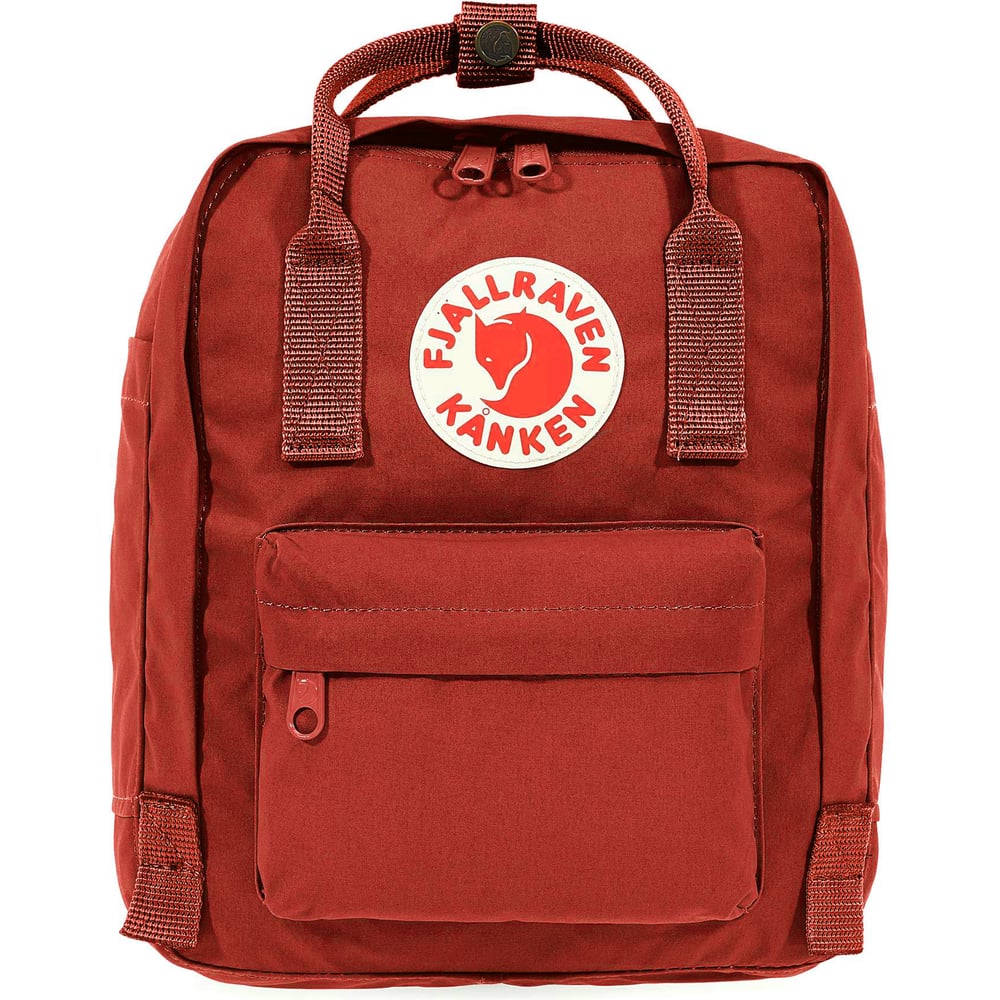 фото Рюкзак fjallraven kanken mini темно-красный, 20х13х29 см, 7 л f23561-325