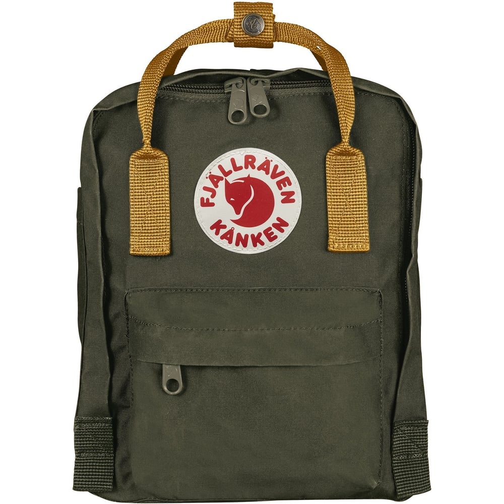 фото Рюкзак fjallraven kanken mini темно-зеленый, 20х13х29 см, 7 л f23561-662-166