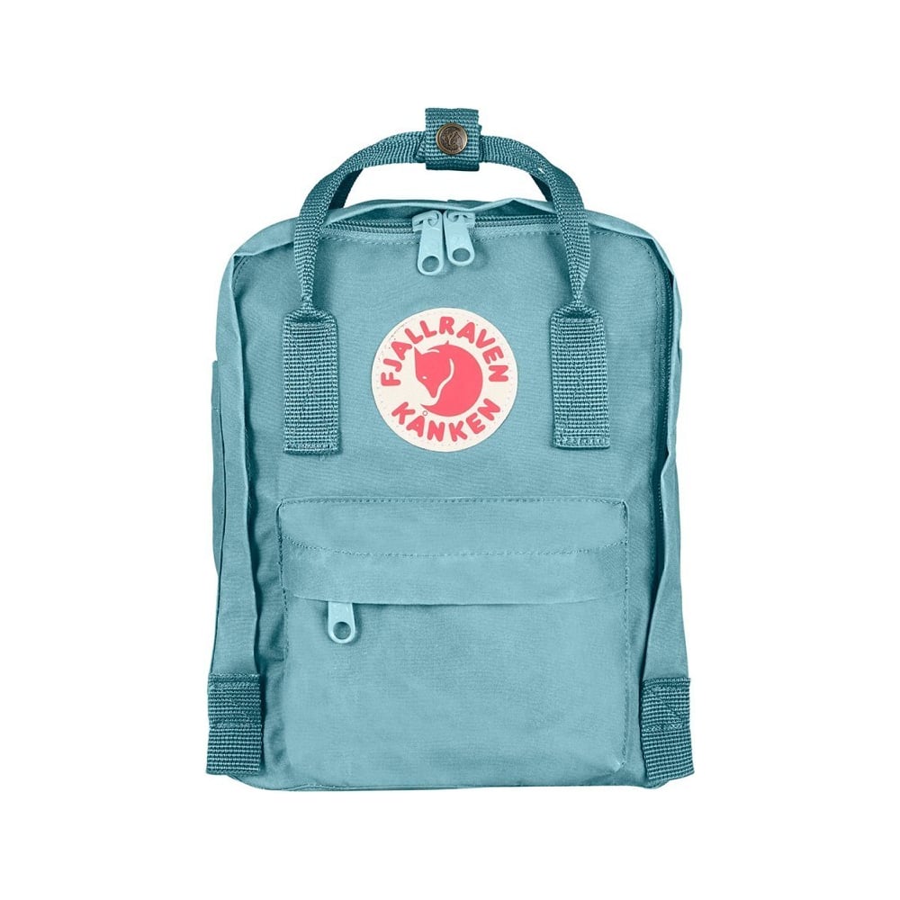 фото Рюкзак fjallraven kanken mini голубой, 20х13х29 см, 7 л f23561-501