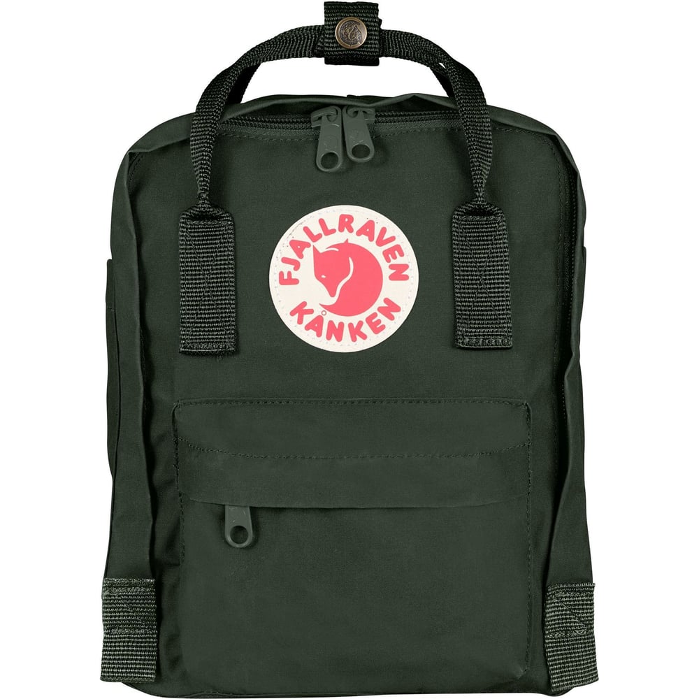 фото Рюкзак fjallraven kanken mini темно-зеленый, 20х13х29 см, 7 л f23561-662