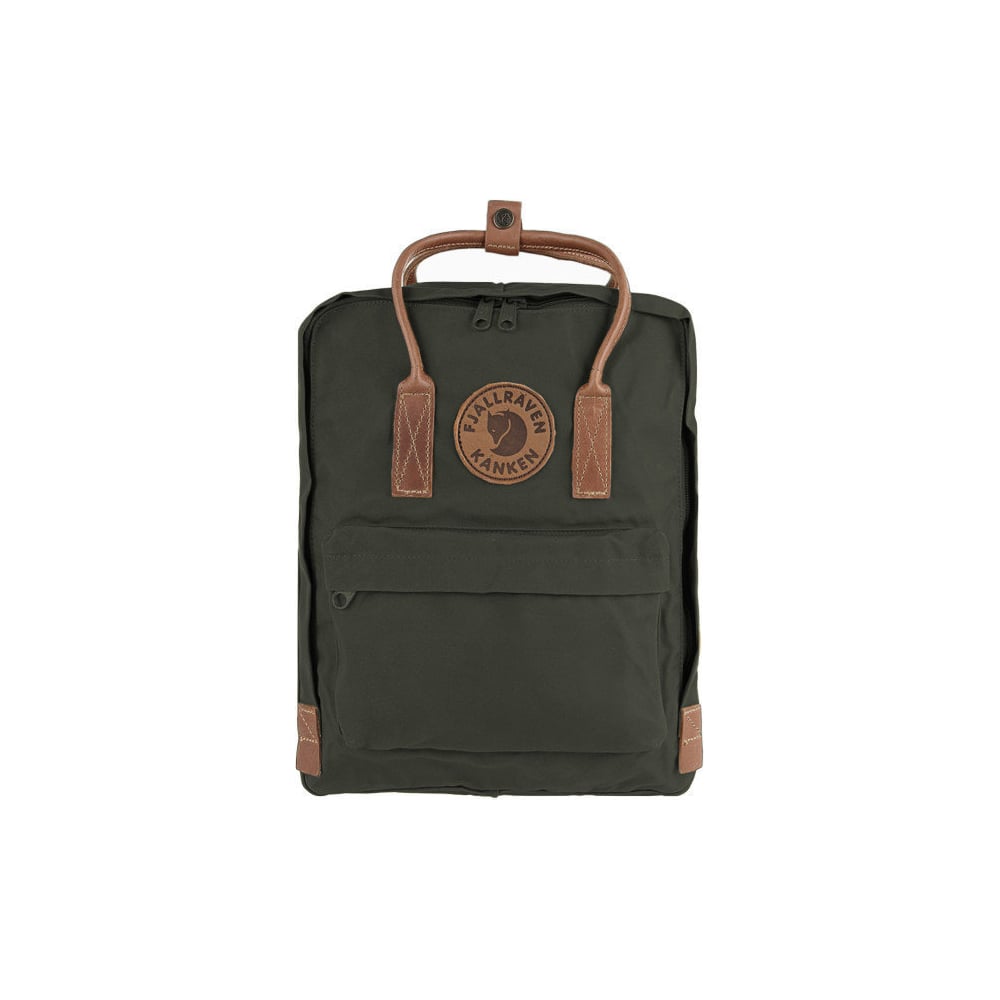 фото Рюкзак fjallraven kanken no. 2, темно-зеленый, 27х13х38 см, 16 л f23565-662