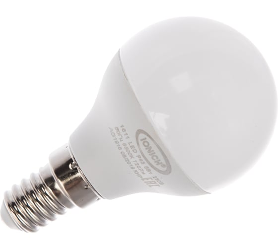 Изображение товара Лампа IONICH ILED-SMD2835-P45-8-720-230-6.5-E14 1611