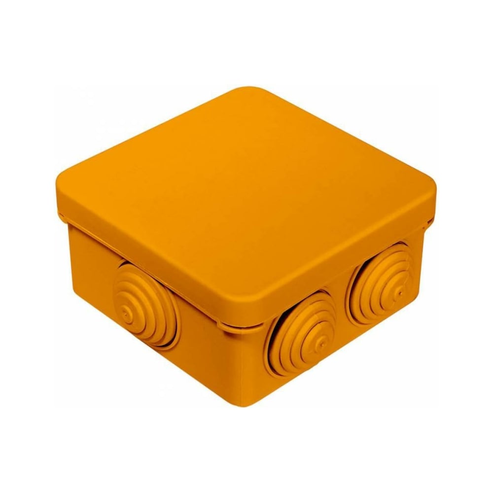 Огнестойкая коробка для открытой проводки Промрукав безгалогенная распределительная коробка для о п промрукав