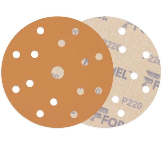 Изображение товара Диск DIAMOND PLUS 150 мм, 15 отверстий, P 220, 100 шт Formel 23561023220
