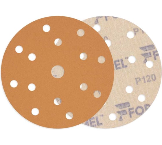 Изображение товара Диск DIAMOND PLUS 150 мм, 15 отверстий, P 120, 100 шт Formel 23561023120