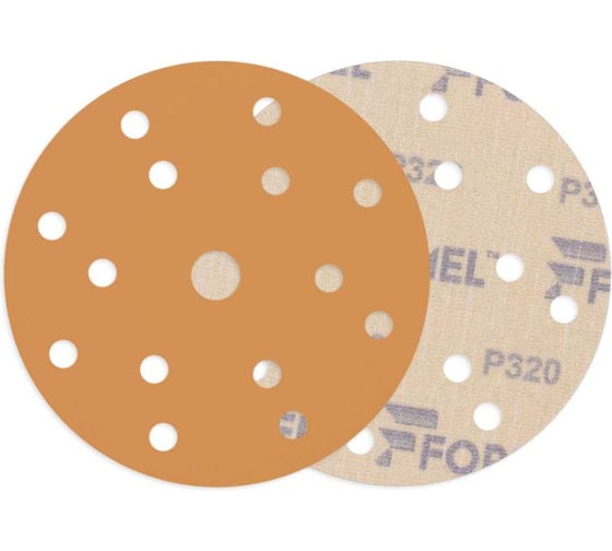 Изображение товара Диск DIAMOND PLUS 150 мм, 15 отверстий, P 320, 100 шт Formel 23561023320