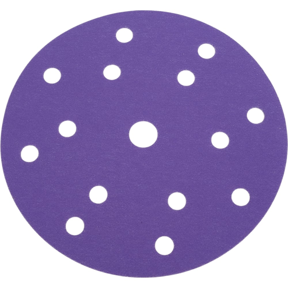 Изображение товара Диск CERAMIC PLUS 150 мм, 15 отверстий, Р 220, 50 шт Formel 93823150220