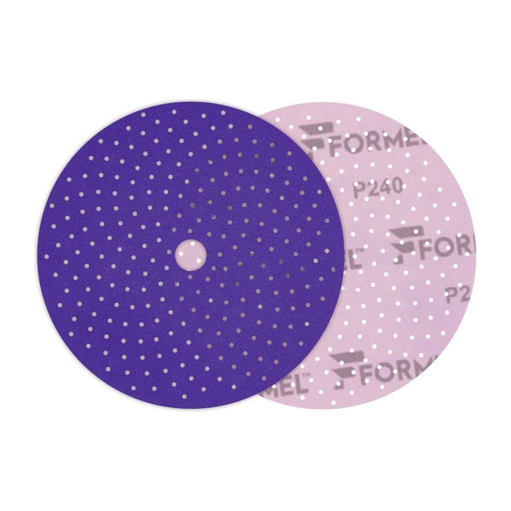 Изображение товара Диск CERAMIC PLUS 150 мм 50 отверстий, мультиотверстие, зернистость 240