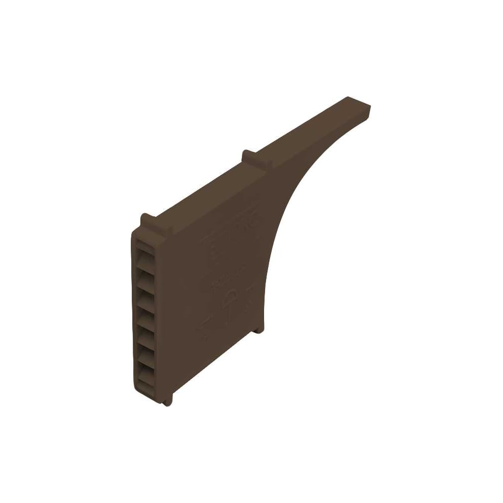 Изображение товара Вентиляционная коробочка Bricko V-Box 115 60x10x115 темно-коричневая из полипропилена