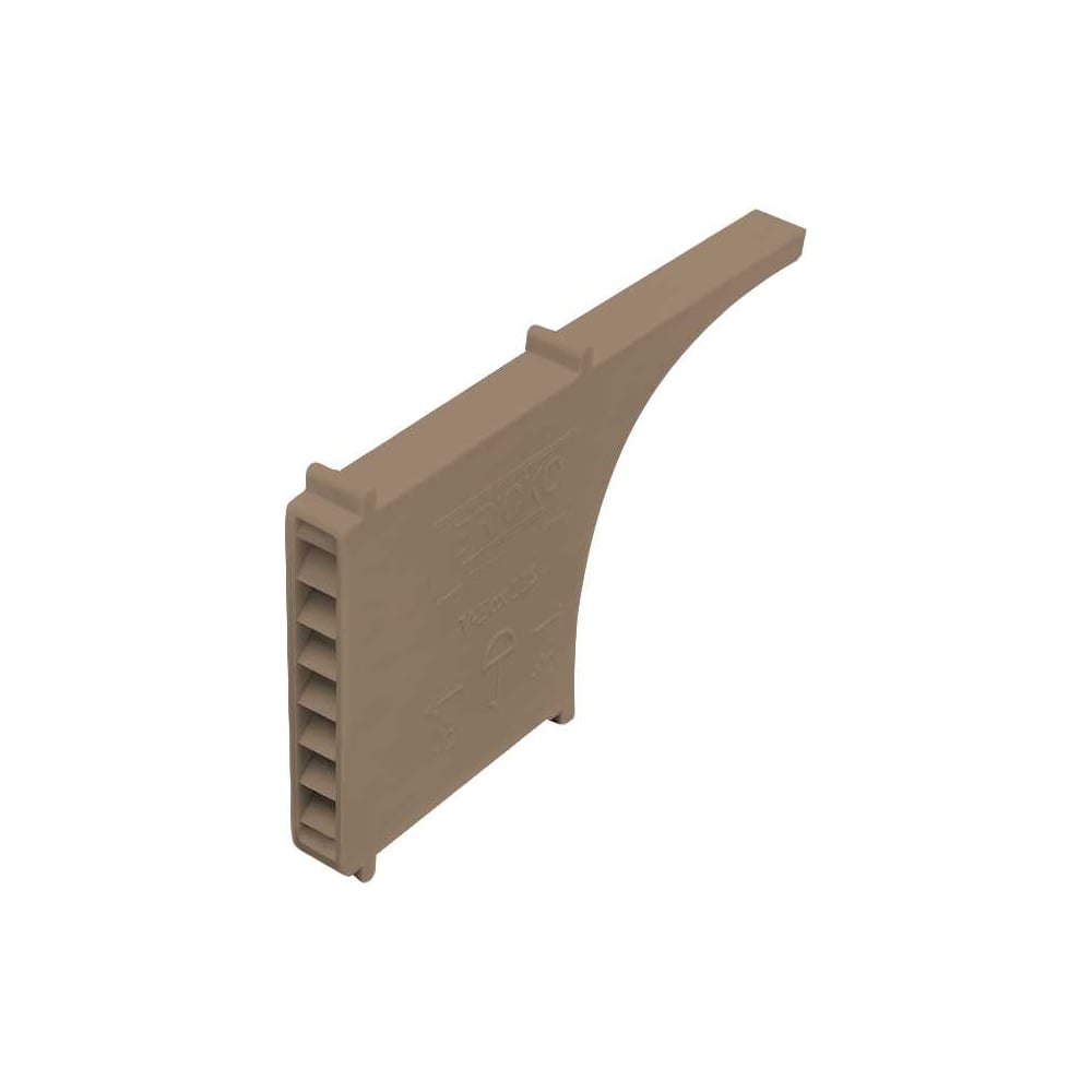 Изображение товара Вентиляционная коробочка Bricko V-Box 115 песчанно-коричневая 120 шт.