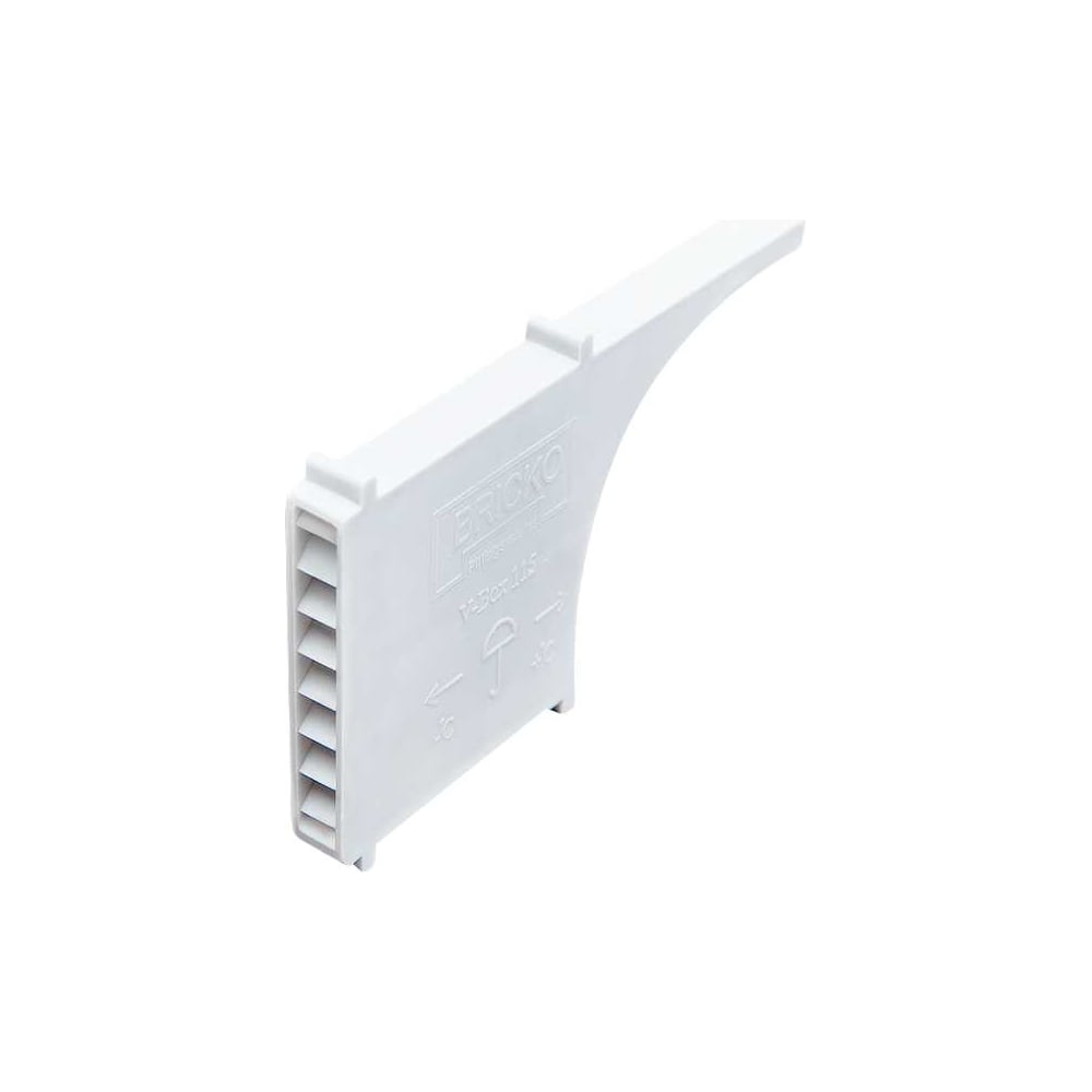 Изображение товара Вентиляционная коробочка Bricko V-Box 115 115х10х60 мм белая из ПВХ коробка 60 шт