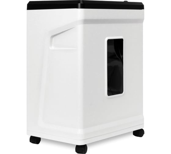 Изображение товара Уничтожитель документов ГЕЛЕОС DIN P-4, фрагмент 3,9х35мм, 14-17 лист70г/м2, CD/пластиковые карты/скрепки/скобы, 26 литров УМ26-4