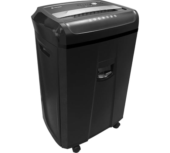 Изображение товара Уничтожитель документов ГЕЛЕОС DIN P-4, фрагмент 3,9х30мм, 29-33 лист70г/м2, CD/пластиковые карты/скрепки/скобы, 36 литров УО36-4