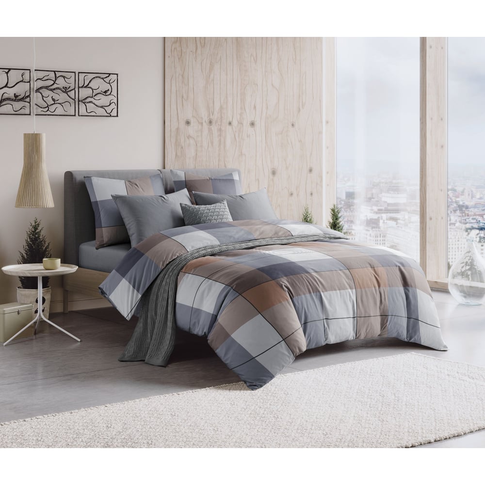 Изображение товара Комплект постельного белья Guten Morgen бязь рис 1136 Cozy evening семейный