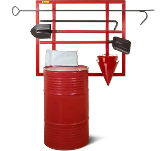 Изображение товара Комплектный пожарный щит типа ЩП-А ПРЕСТИЖ ЩПО 617-01