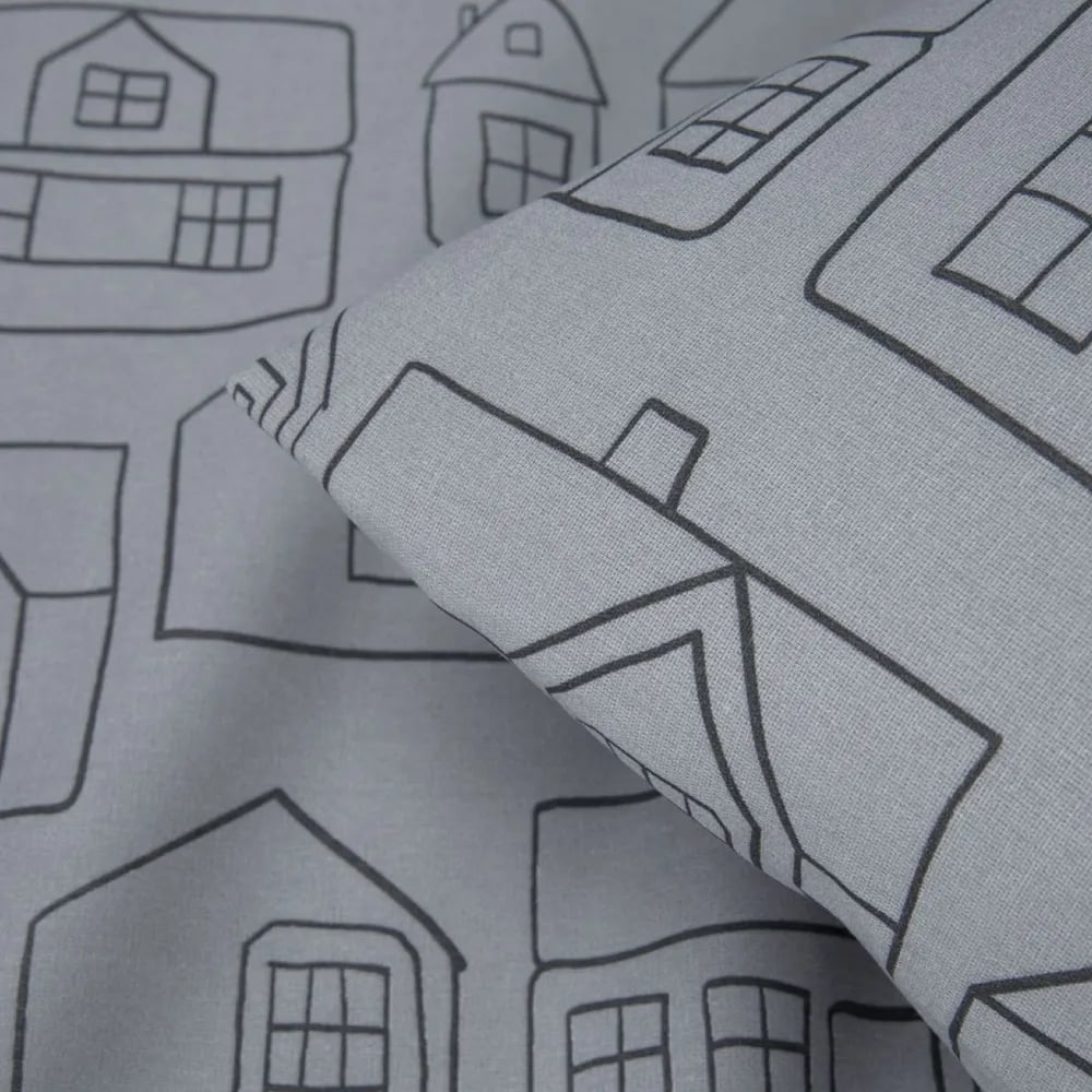 Изображение товара Комплект постельного белья Guten Morgen из бязи полутораспальный с принтом город