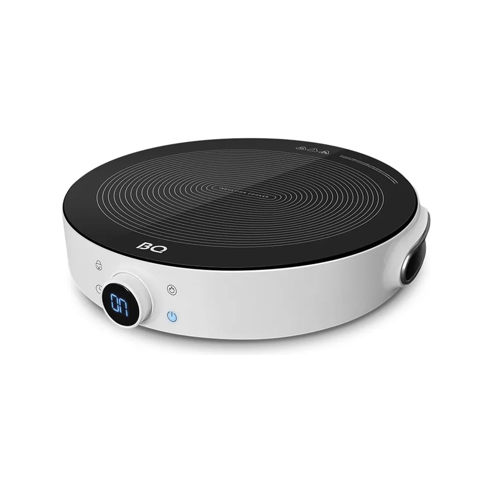 Изображение товара Электрическая индукционная плита BQ HP101W белая, 1 конфорка, сенсорное управление