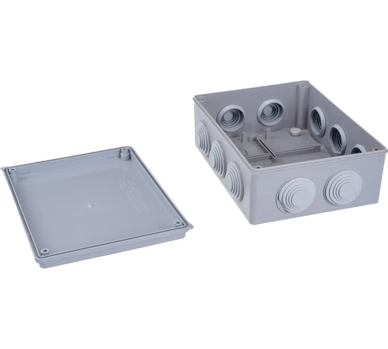 Изображение товара Распределительная коробка Промрукав для о/п безгалогенная HF атмосферостойкая 200х150х75 40-0325