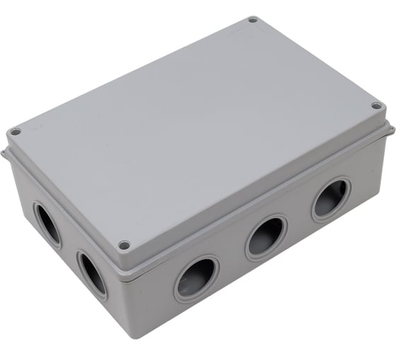 Изображение товара Коробка распределительная Промрукав для о/п безгалогенная HF атмосферостойкая 260х175х90 40-0335