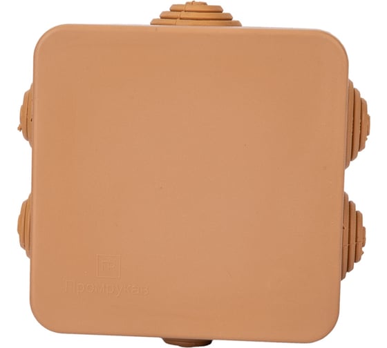 Изображение товара Распределительная коробка Промрукав 40-0200-8001 для о/п безгалогенная HF бук 70х70х40 1 шт 40-0200-8001