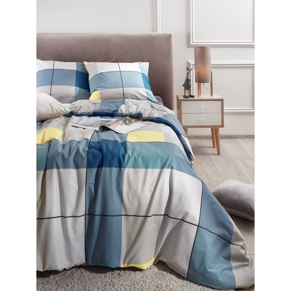 Изображение товара Комплект постельного белья Guten Morgen поплин дуэт с наволочками 70x70 см Rebel