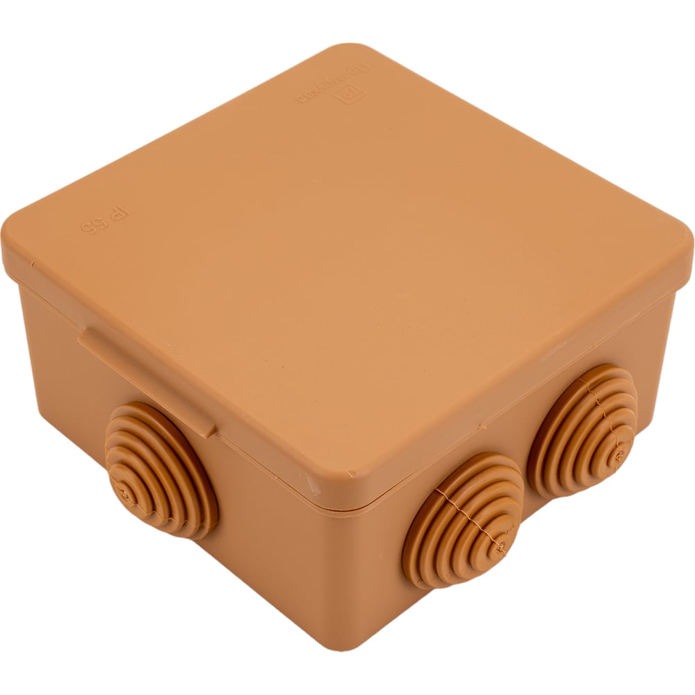 Безгалогенная распределительная коробка для открытой проводки Промрукав распаячная коробка для открытой проводки iek