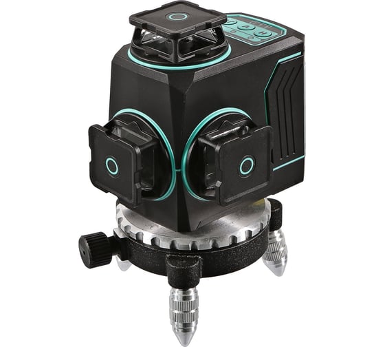 Изображение товара Уровень лазерный Sturm 12 зелёных лучей,поворотная платформа, 2 аккумулятора, пульт д/у 4010-15-AL