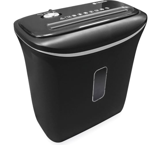 Изображение товара Уничтожитель документов ГЕЛЕОС секретность фрагмента p-4, уничтожает бумагу, скобы, карты, корзина 14 л УД14-4