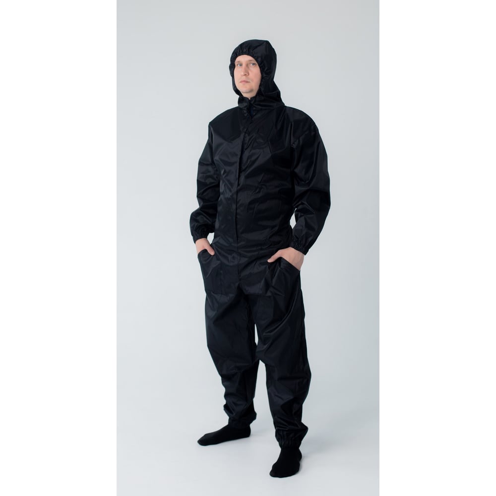 Изображение товара Комбинезон для охоты и рыбалки Каспер Смелый водоотталкивающий синтетический черный S