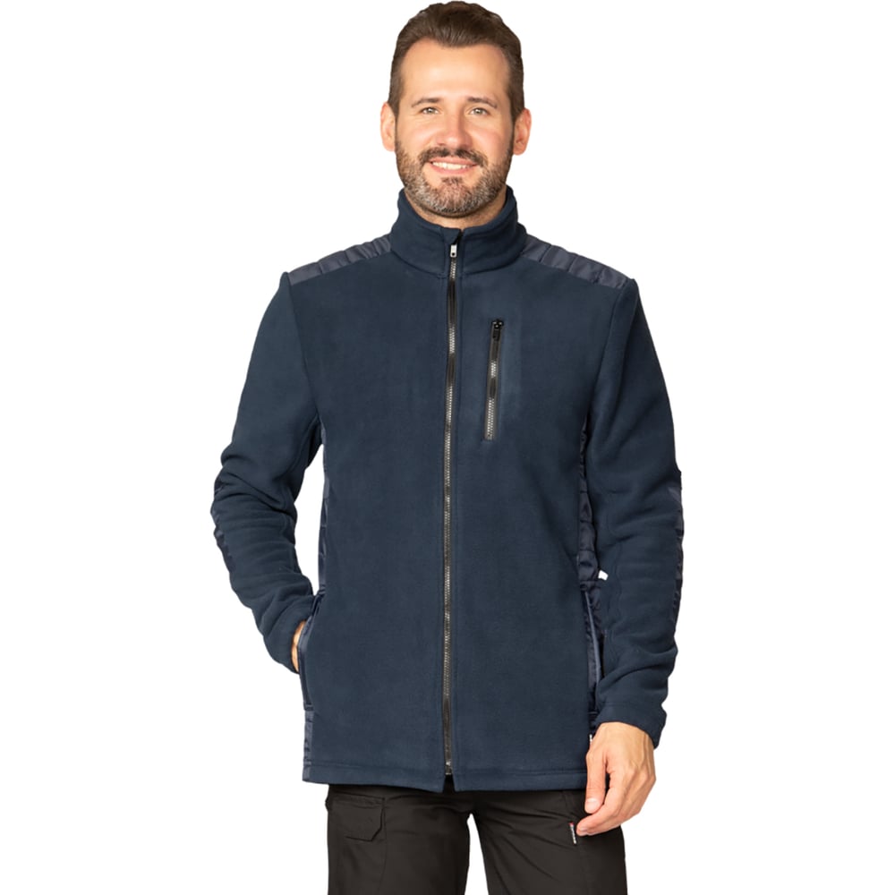 Изображение товара Флисовая мужская куртка Прабо Кеми без капюшона, с защитными свойствами