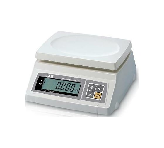 Изображение товара Настольные весы CAS SW-1/20кг один дисплей 77-00000920
