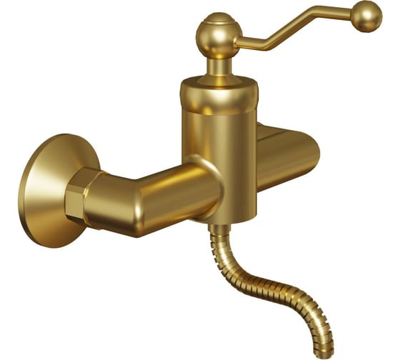 Изображение товара Смеситель для душа Paini Duomo золотой 50211