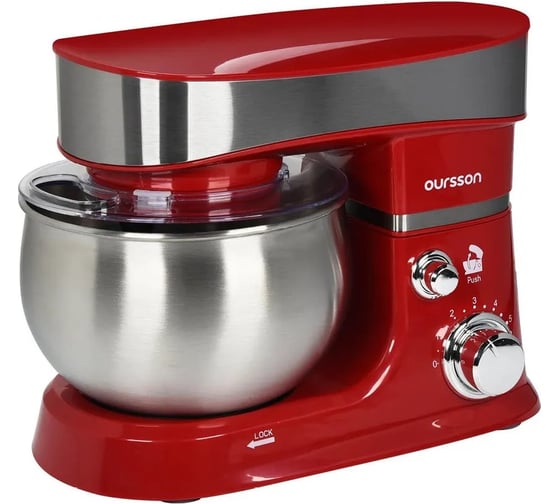 Изображение товара Планетарный миксер OURSSON красный SM7301/RD
