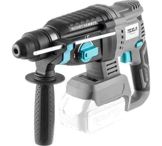 Изображение товара Аккумуляторный перфоратор Tesla TD18BL 18В LiION SDS+ 20мм 0-1500об/мин 1,9 Дж 3 режима 834526