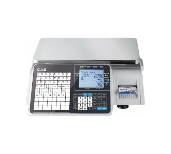 Изображение товара Торговые весы CAS с печатью этикеток CL3000J-15B 88-00001906