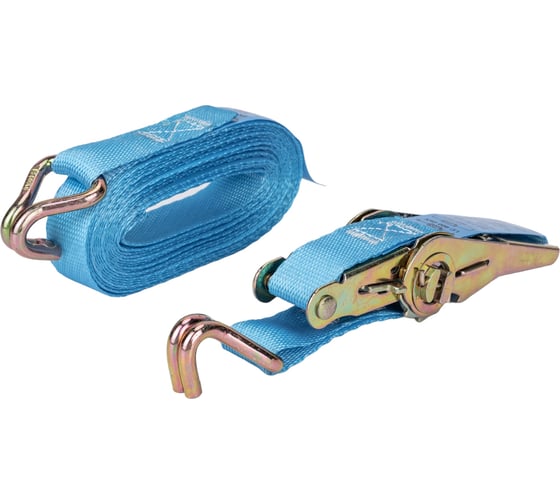 Изображение товара Стяжной ремень UVE 0,4/0,8 тн, 5 метров, 25 мм, синий RS2-25-800-5-blue