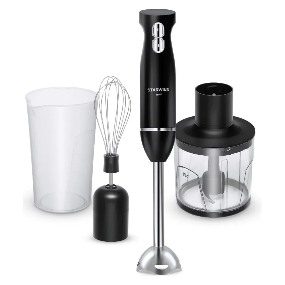 Изображение товара Погружной блендер STARWIND SBP2200 850 Вт черный серебристый