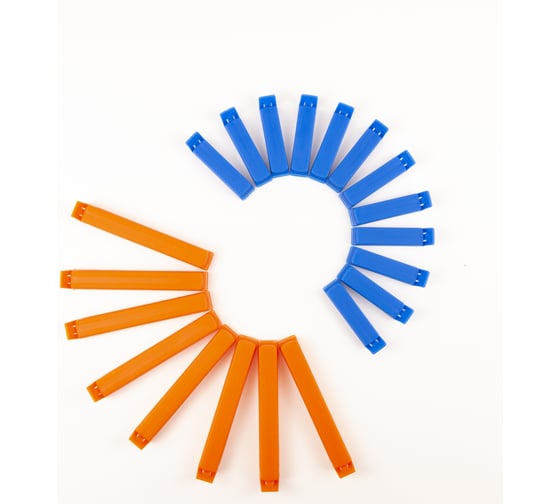 Изображение товара Зажимы для пакетов Nevidana's Home набор 20 шт. (12 малые + 8 большие) NHCLIPSET20