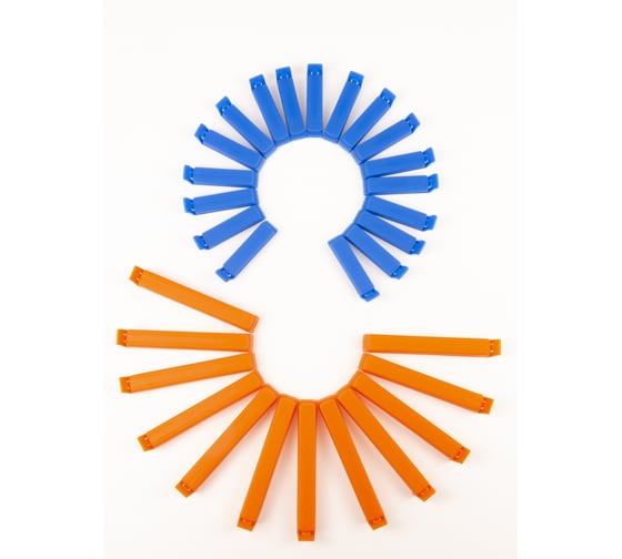 Изображение товара Зажимы для пакетов Nevidana's Home набор 30 шт. (18 малые + 12 большие) NHCLIPSET30