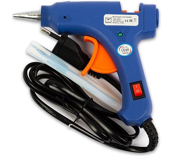 Изображение товара Клеевой пистолет Micron GL-02 d 7.2 мм малый 297326