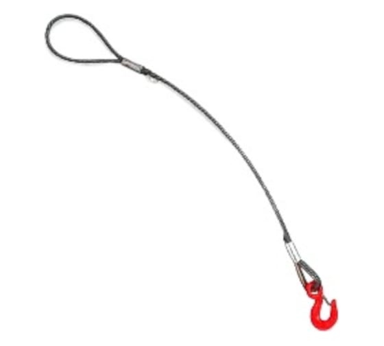 Изображение товара Канатный одноветвевой строп ООО ПКФ Сварком 1СК 1 т., 2 м. ВТУЛКА cр08046