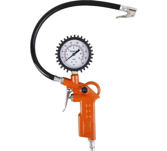 Изображение товара Пистолет для накачки шин WESTER RF-10 с манометром 55188
