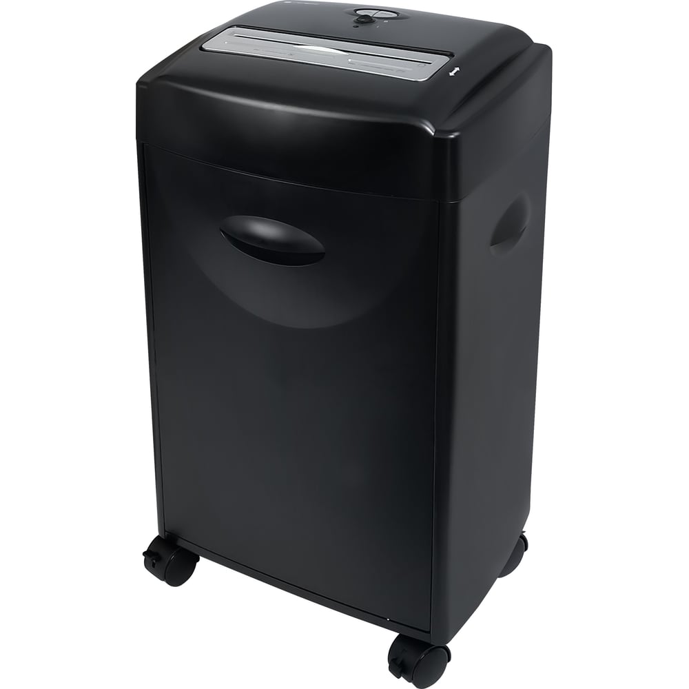 Изображение товара Уничтожитель документов ГЕЛЕОС DIN P-4 3.9х30 мм 42 л черно-серый