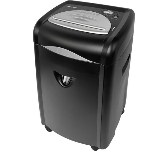 Изображение товара Уничтожитель документов ГЕЛЕОС DIN P-2, полоса 5,8мм, 19-22 лист70г/м2, CD/пл.карты/скрепки/скобы, 30 литров УМ30-2