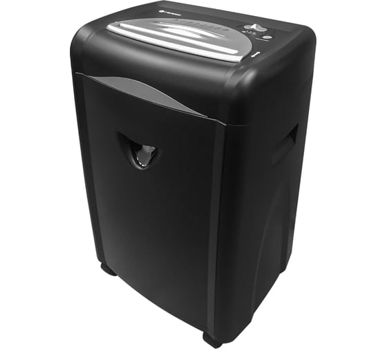 Изображение товара Уничтожитель документов ГЕЛЕОС DIN P-2, полоса 5,8мм, 19-22 лист70г/м2, CD/пл.карты/скрепки/скобы, 30 литров УМ30-2